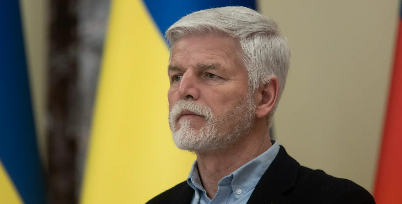 Petr Pavel in Kyiv, April 28, 2023. Photo: UkrPictures / Shutterstock.com