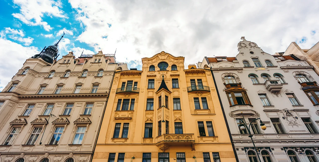 Prague apartment buildings. Photo: Shutterstock / M-Production