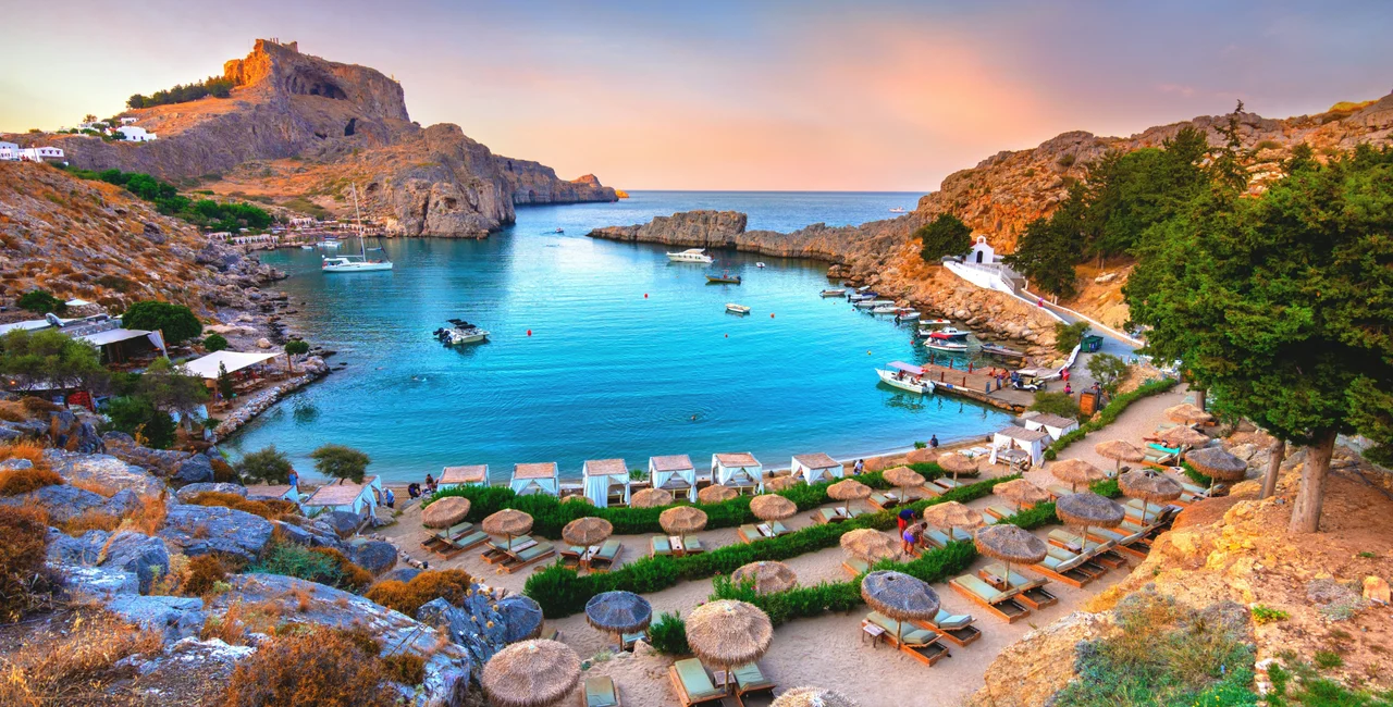 St. Paul Bay, Rhodes. Photo: Shutterstock / Georgios Tsichlis