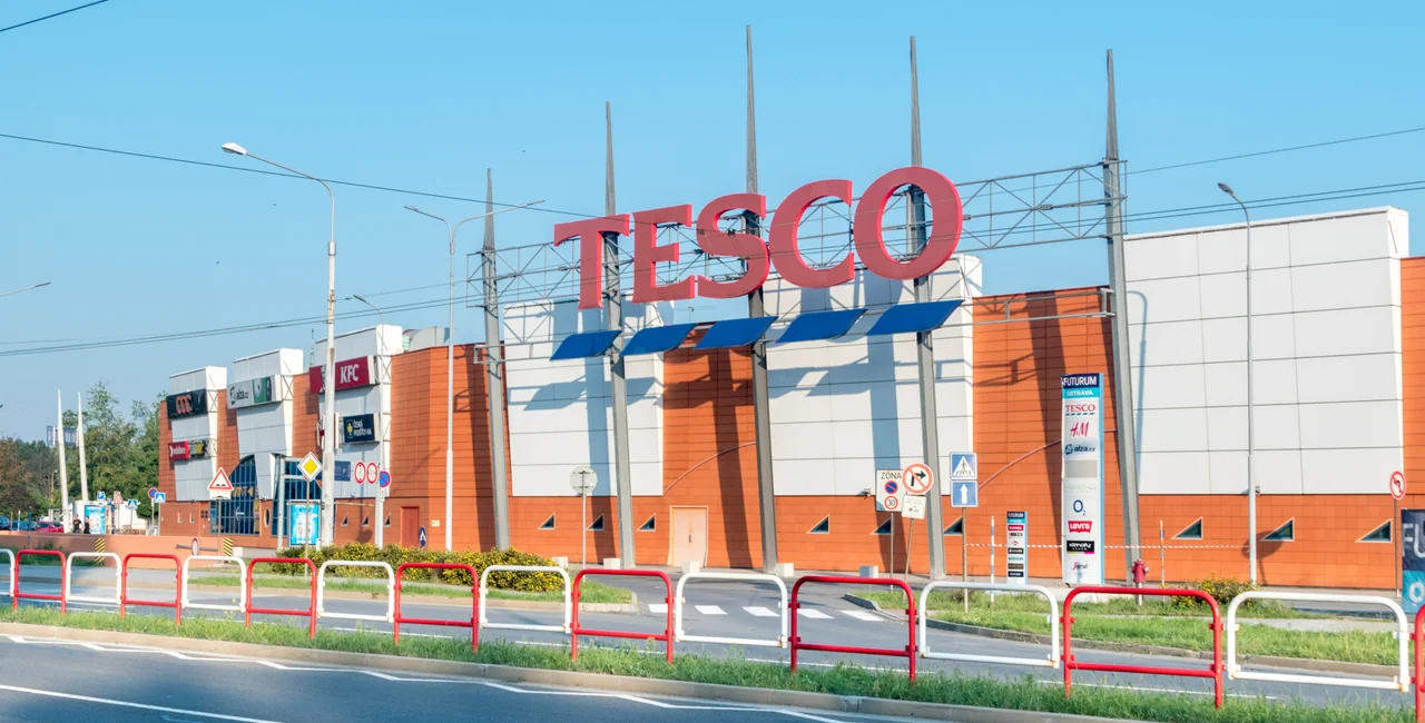 Tesco location in Ostrava. Photo: Robson90 / Shutterstock.com