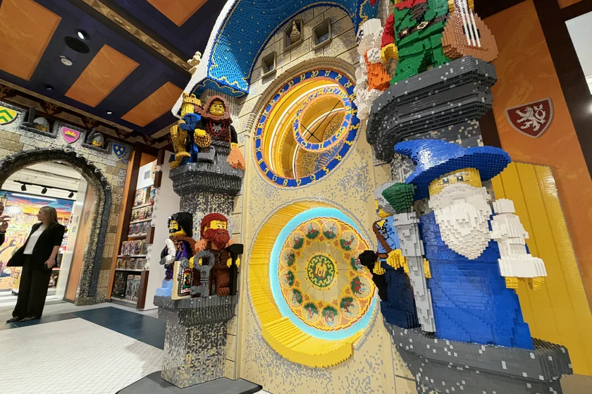 An Astronomical Clock made of bricks. Photo: Expats.cz / Jason Pirodsky