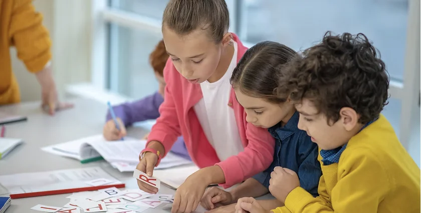 Children learn through play.
