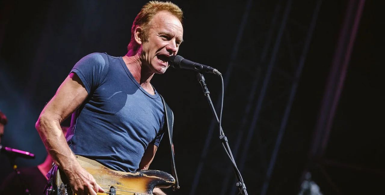 Sting at Metronome Prague 2017. Photo: Facebook / Metronome Prague