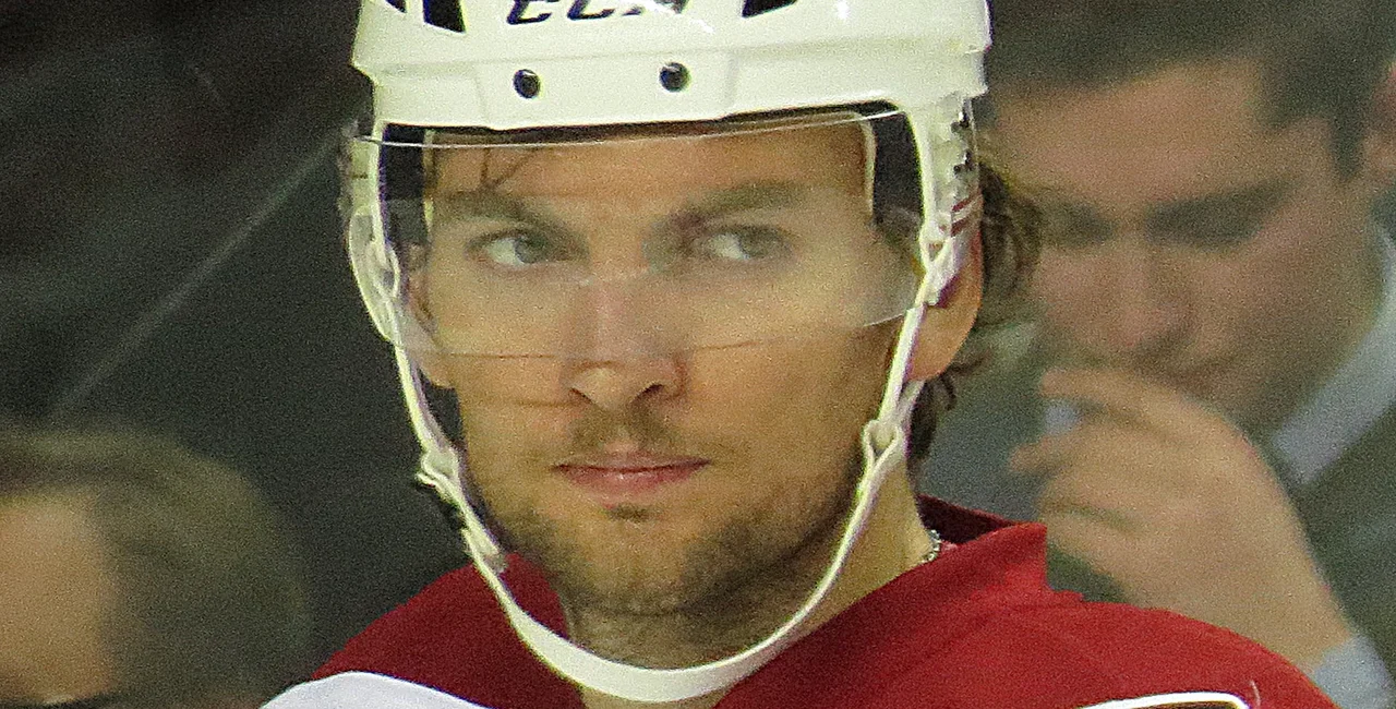 Hanzal with the Coyotes during the 2013-14 season. Photo: Wikimedia Commons / Flickr