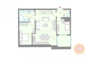 Apartment for rent, 4+kk - 3 bedrooms, 110m<sup>2</sup>