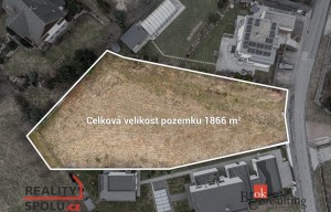 Building plot for sale, 1866m<sup>2</sup>