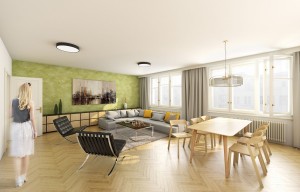 Apartment for sale, 3+kk - 2 bedrooms, 122m<sup>2</sup>