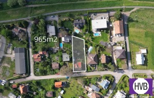 Building plot for sale, 965m<sup>2</sup>