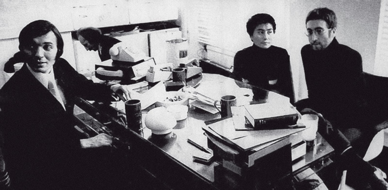 Gott with Yoko Ono, John Lennon via KarelGott.cz