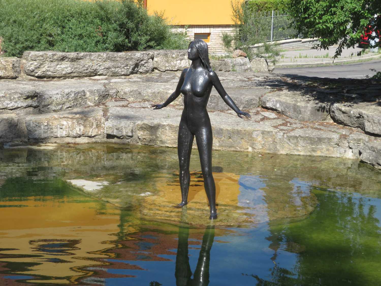 Pond Stodůlky by Kurt Gebauer.