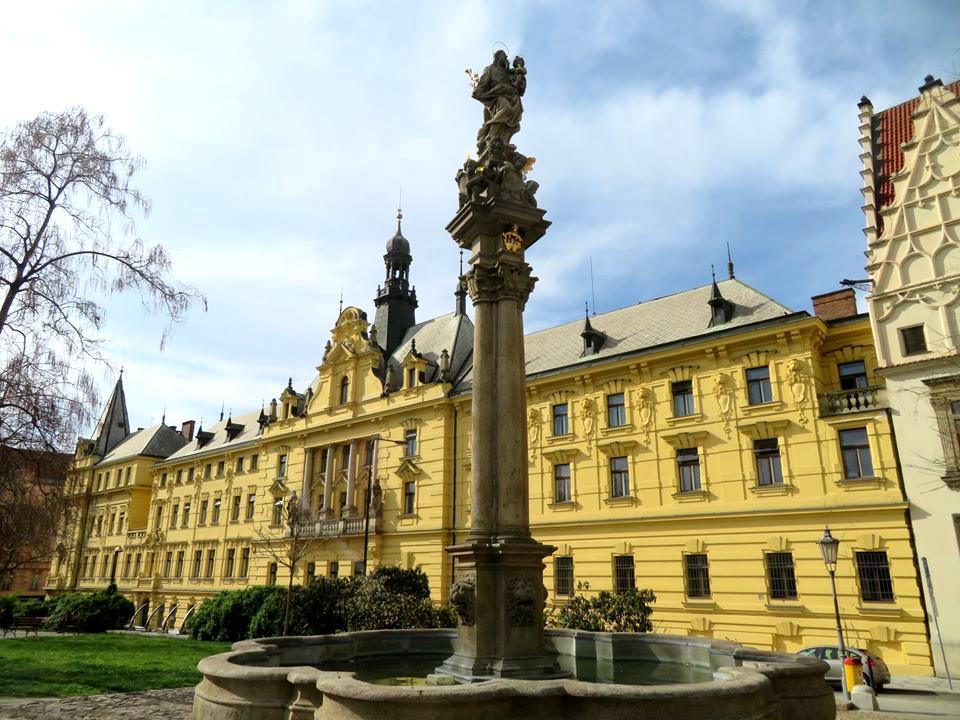 Column at Karlovo náměstí