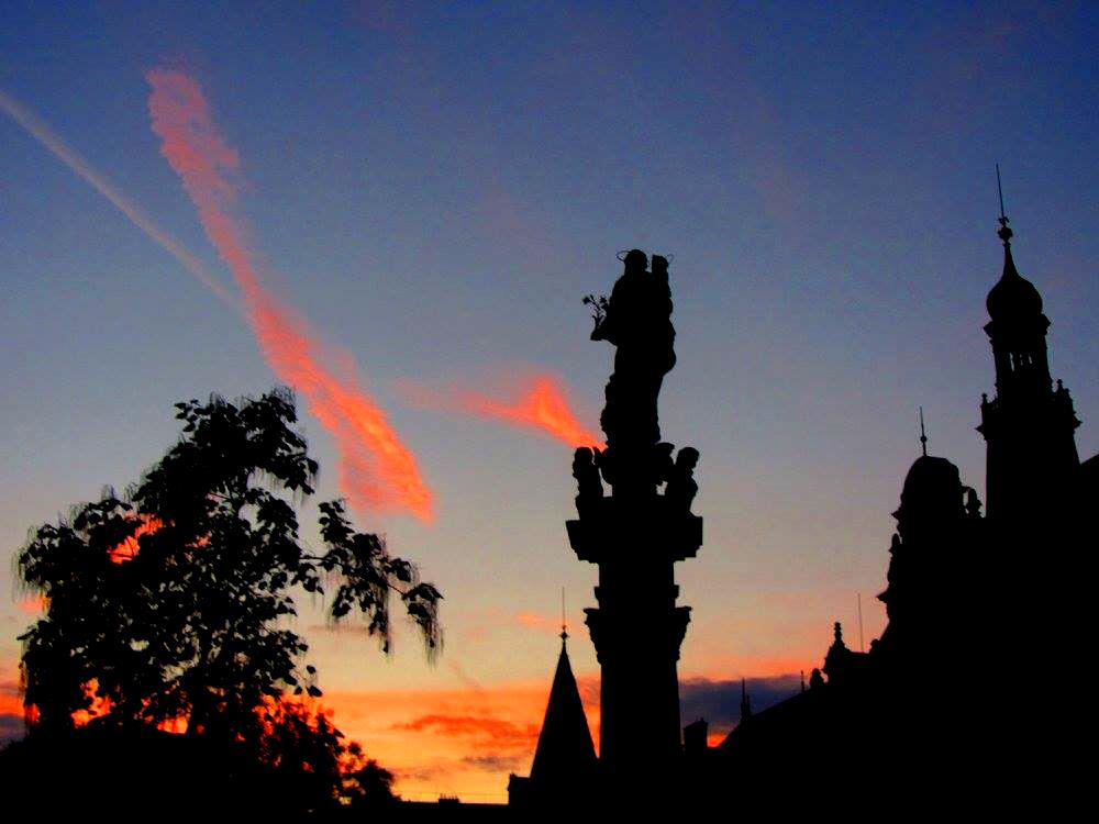 Column at Karlovo náměstí