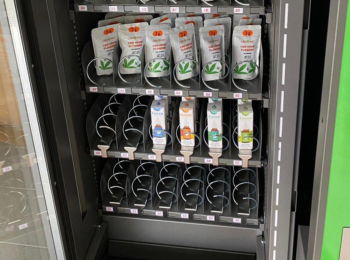cannabis vending machine